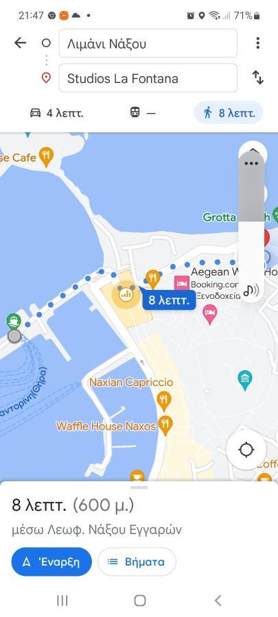 La Fontana Aparthotel Naxos City Екстериор снимка